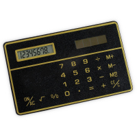 Calculadora solar de bolsillo